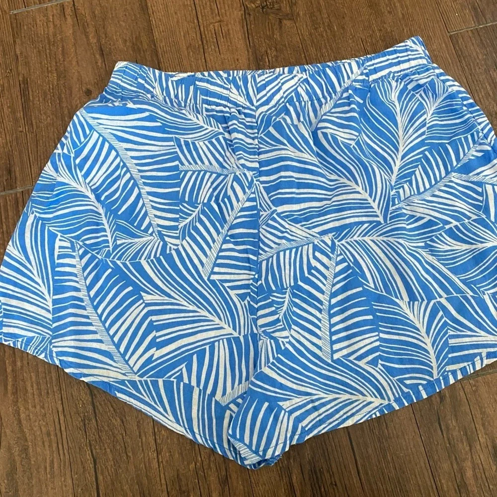 Shade & Shore White Palm Shorts Size s - Picture 3 of 4